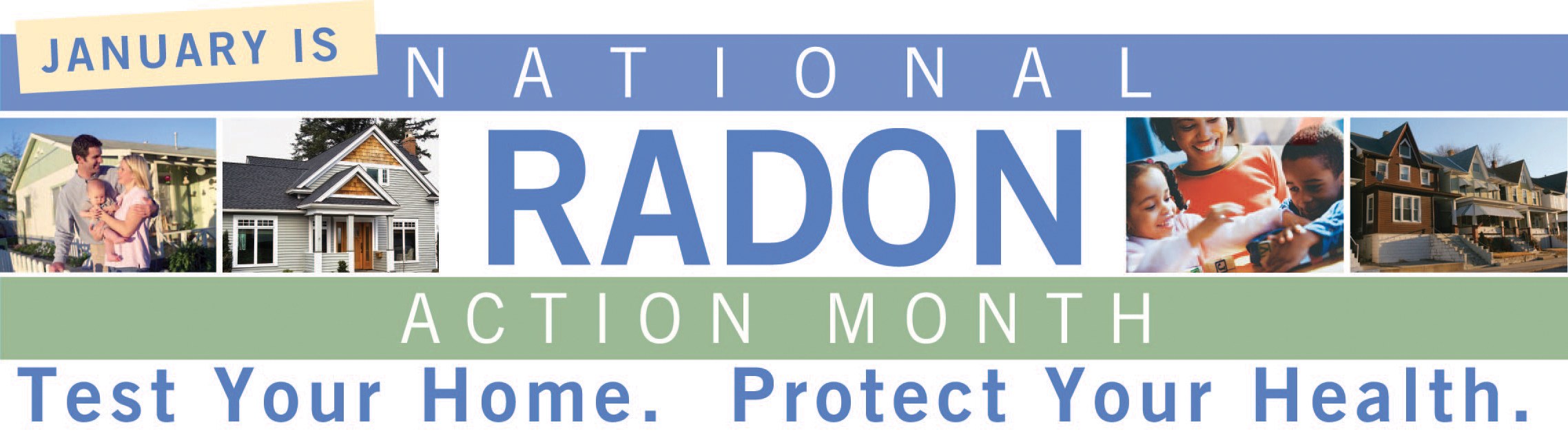 National Radon Action Month Banner
