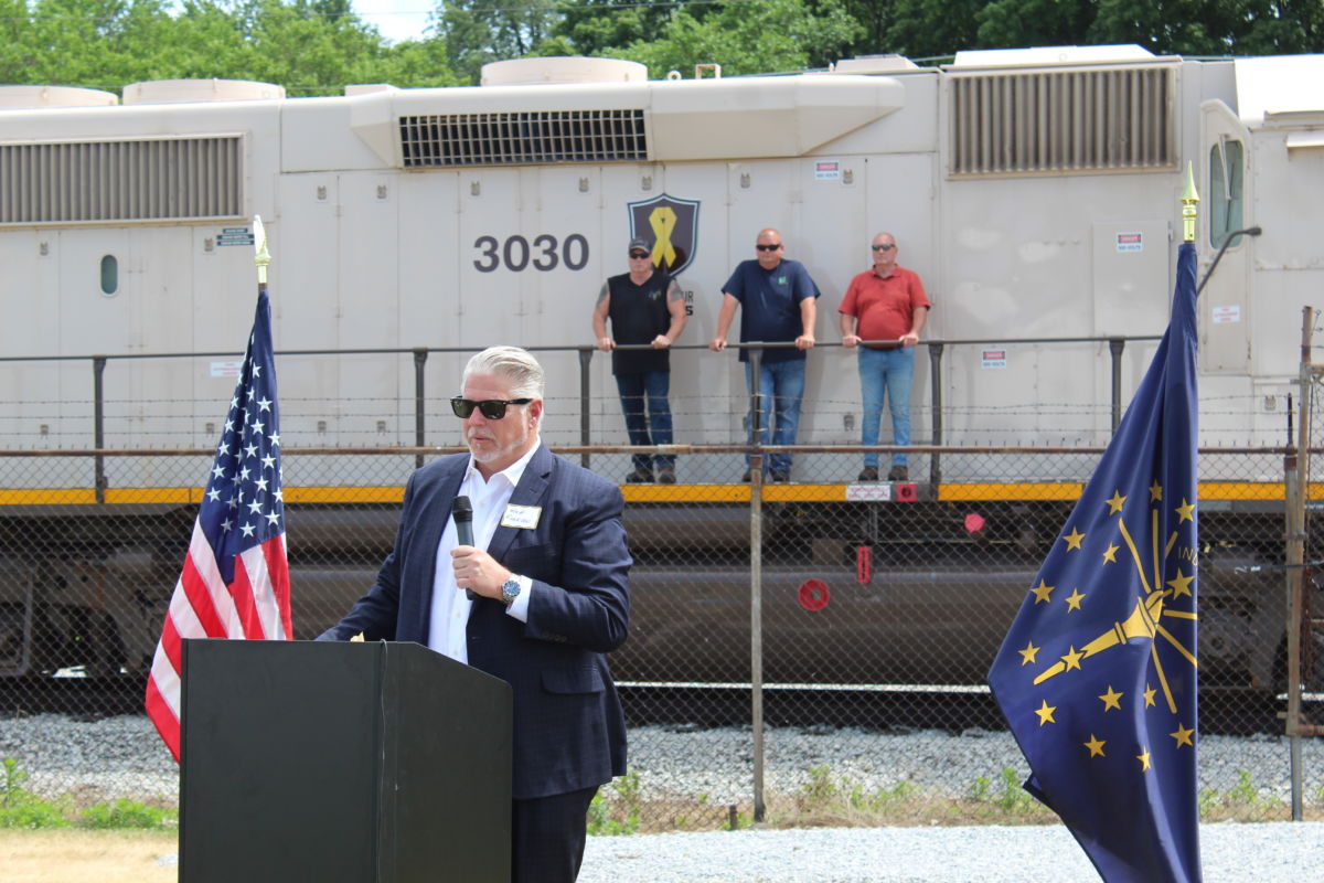 Kingsbury Industrial Park Celebrates Golden Spike LPC La Porte